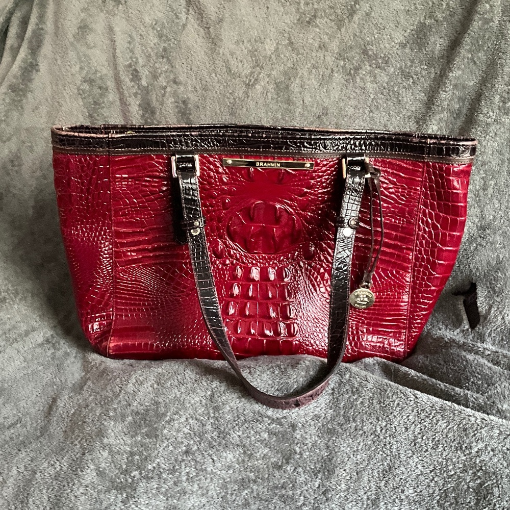 Genuine Brahmin Leather Pocketbook